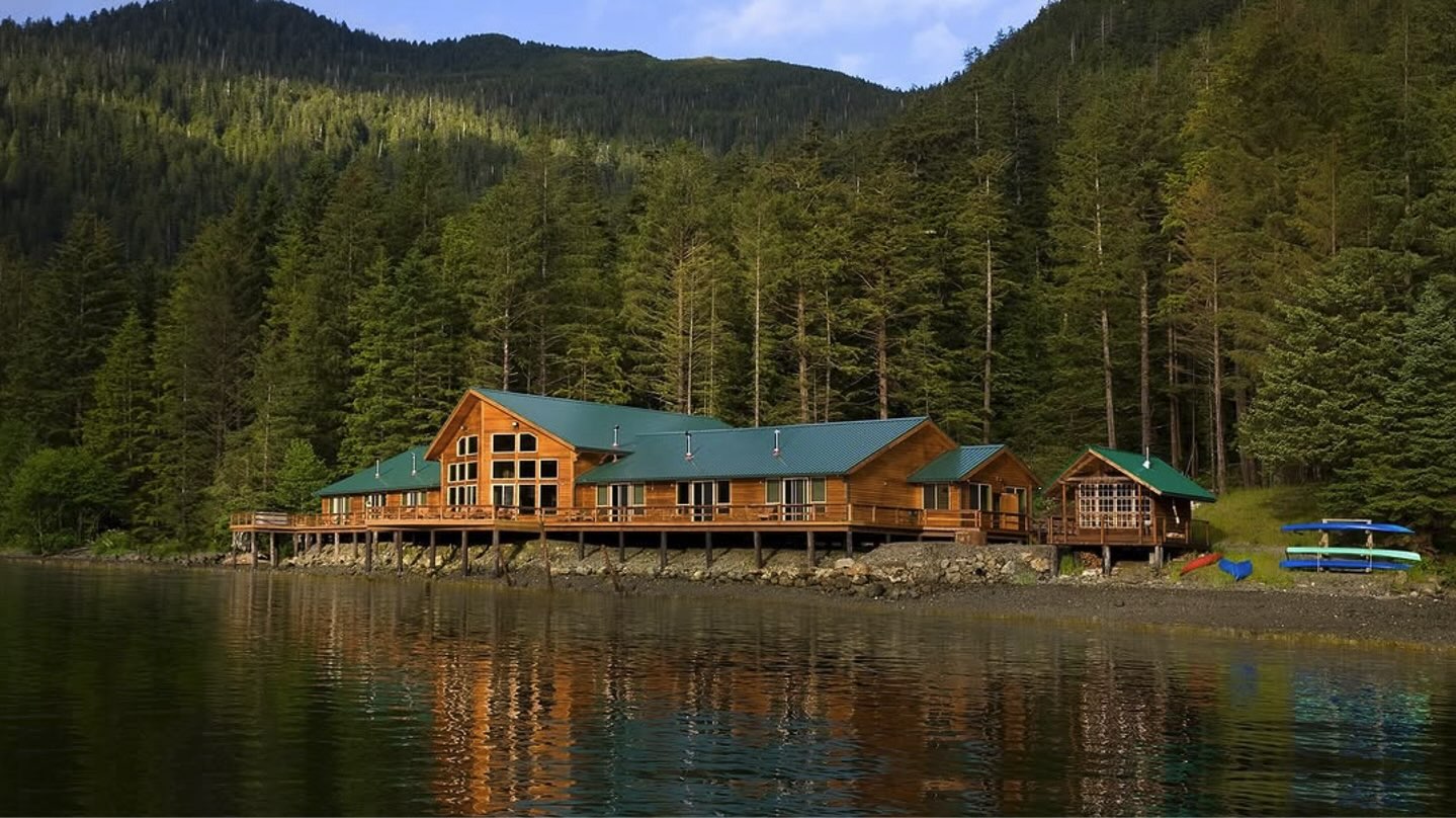 The Lodge in the sunlight