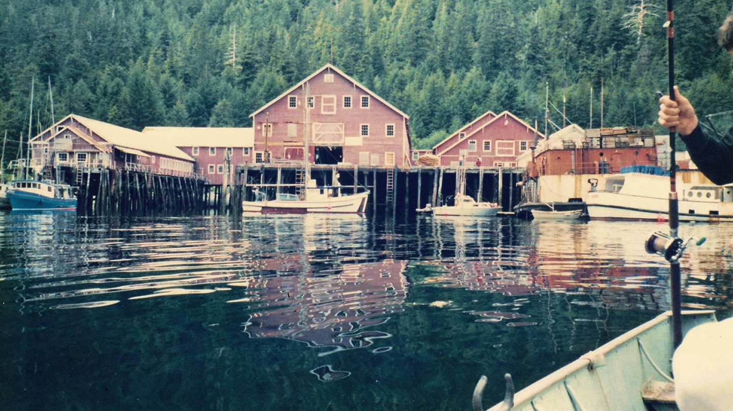 Vintage photo of the lodge