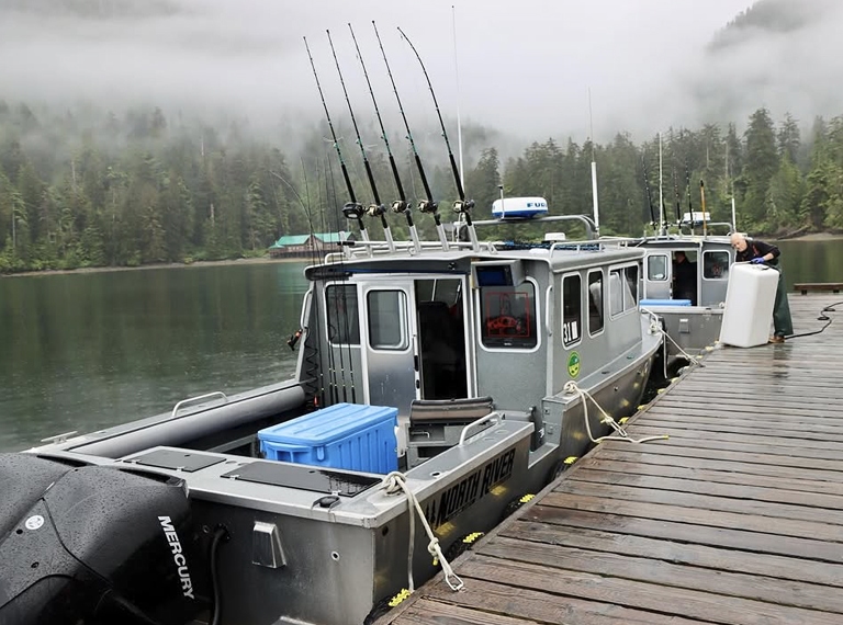 Boat at the dock