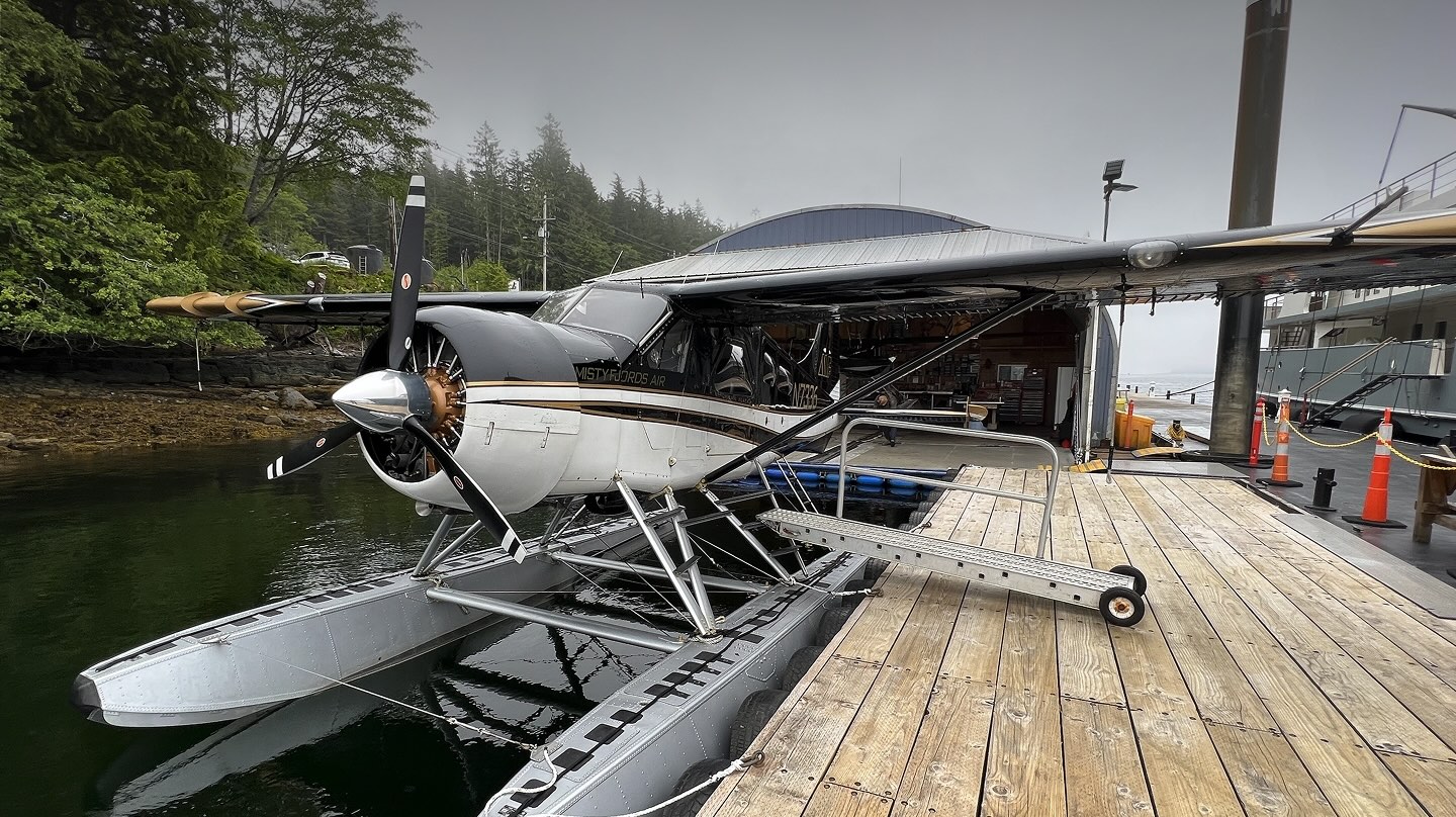 Air Taxi at the dock