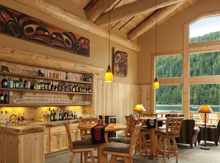 tables in the dining room
