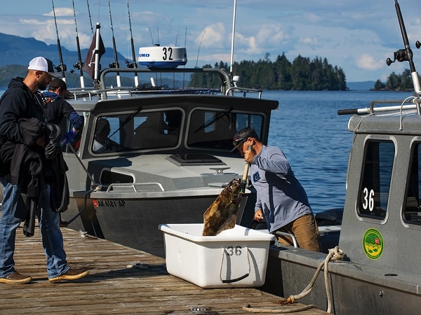 Unloading the catch