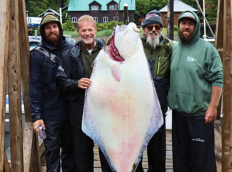 Holding a trophy fish